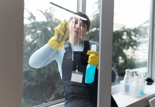 Nettoyage de vitres intérieures et extérieures à Janailhac